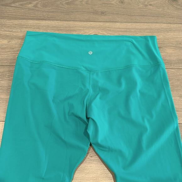 LULULEMON Maldives Green‎ Align High Rise Active Workout Leggings Size 20 - Picture 6 of 11